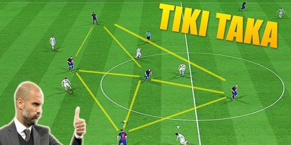 Chiến thuật chơi bóng tiki taka là gì và nguồn gốc?